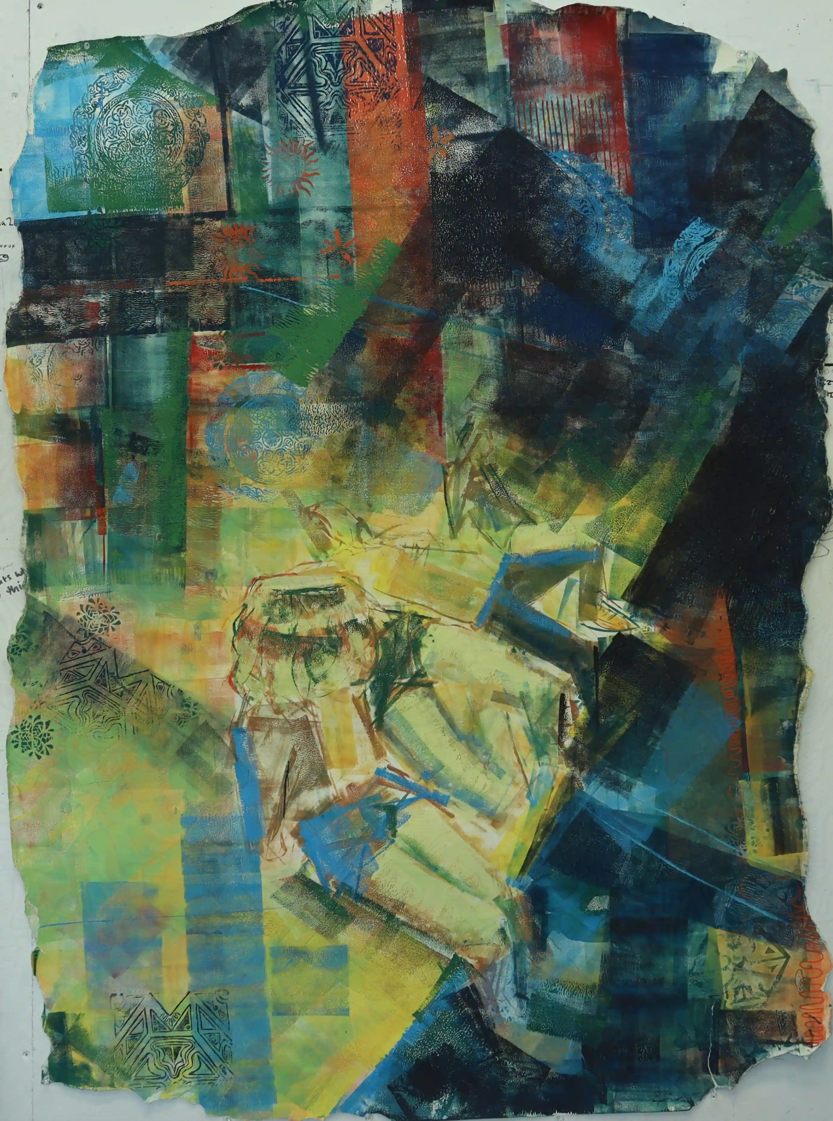 2023 Acrylic on Canvas, 54 x 42 in | cm