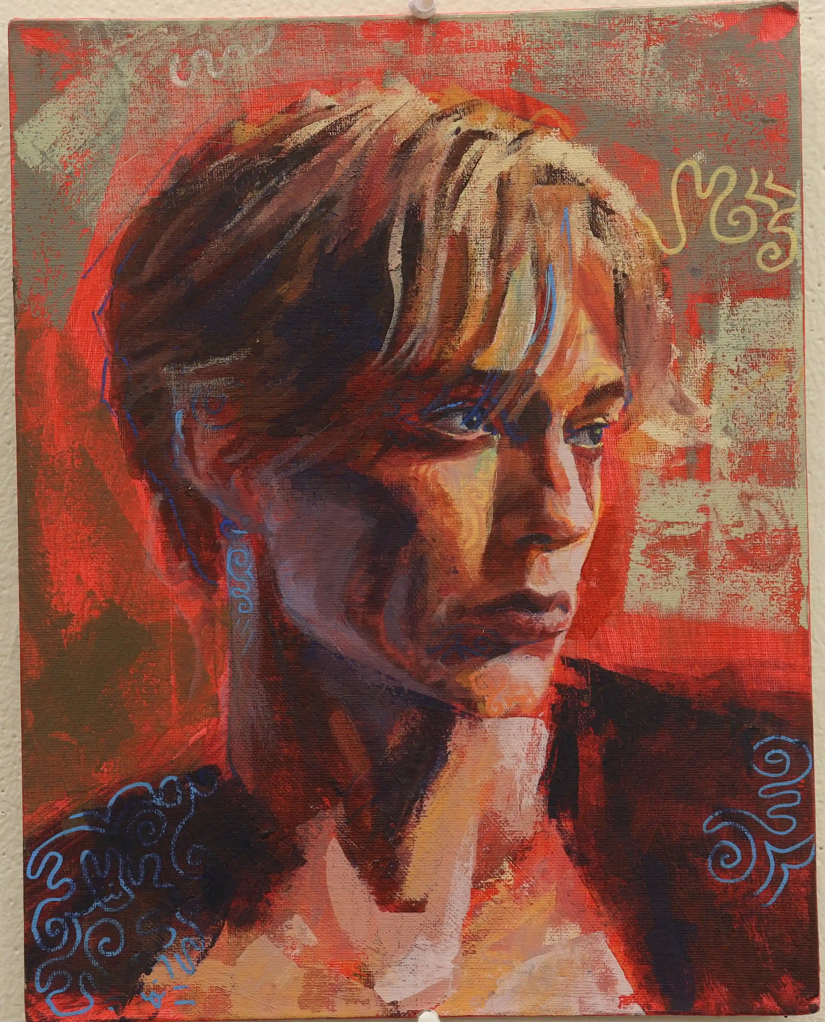 2025 Acrylic on Canvas, 12 x 9 in | cm