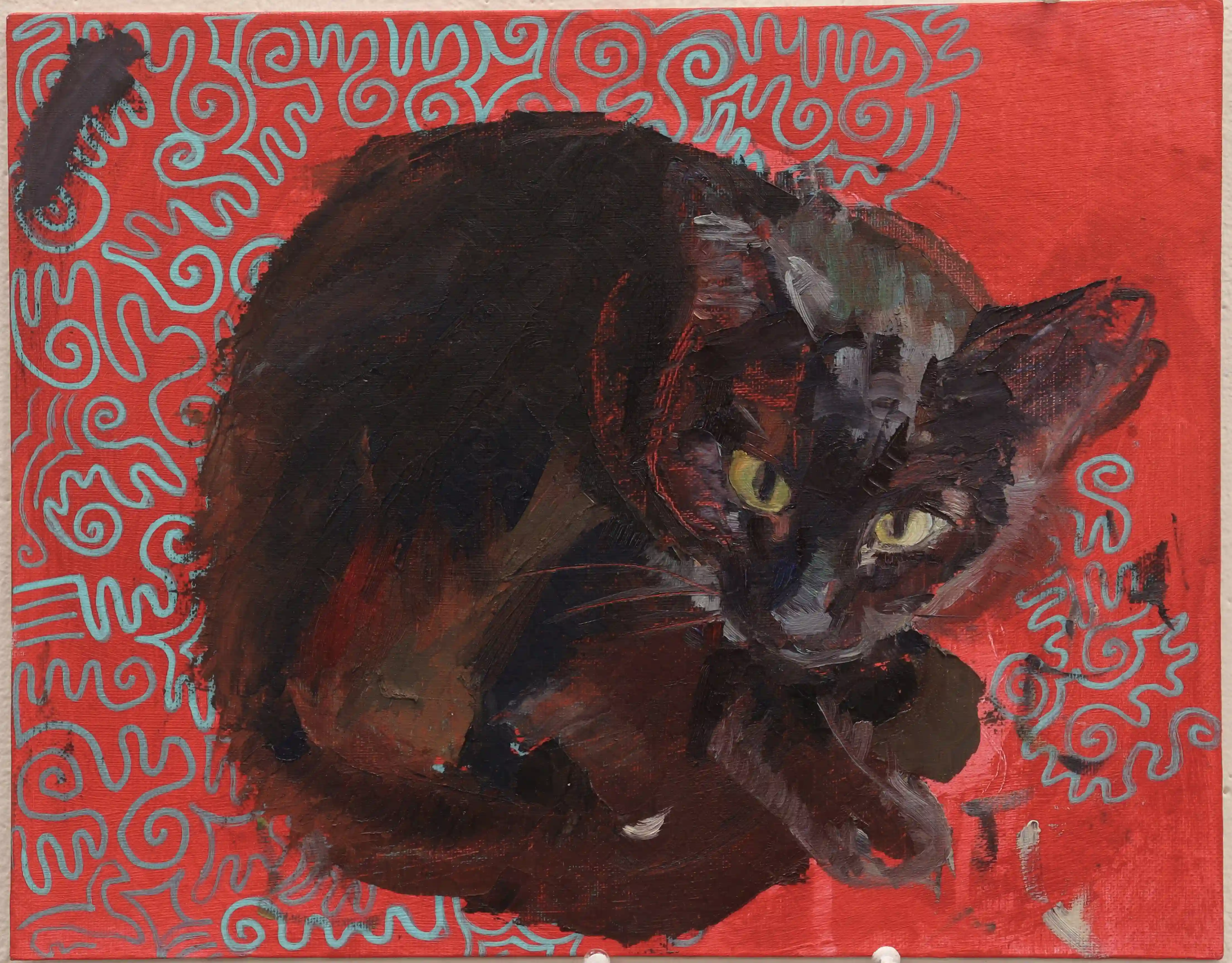 2025 Oil on Canvas, 12 x 9 in | cm